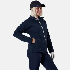 Abacus W Sunningdale Fullzip Blå 300-Navy Outlet