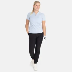 Bogeys & Birdies W Tech Blade V-Neck Tee 2.0 Chambray Blue Online