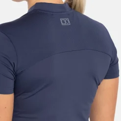 Bogeys & Birdies W Tech Blade V-Neck Tee 2.0 Blå Navy Clearance