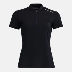 Bogeys & Birdies W Tech Blade V-Neck Tee 2.0 Svart Black
