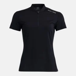 Bogeys & Birdies W Tech Blade V-Neck Tee 2.0 Svart Black