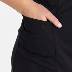 Bogeys & Birdies W Tech Dress Zip Collar Svart Black Clearance