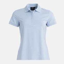 Bogeys & Birdies W Tech Hidden Buttons Chambray Blue Discount