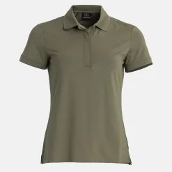 Bogeys & Birdies W Tech Hidden Buttons Leaf Clover Green Hot
