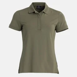 Bogeys & Birdies W Tech Hidden Buttons Leaf Clover Green Hot