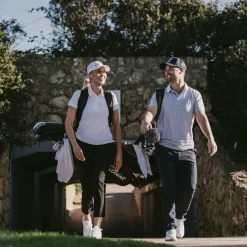 Bogeys & Birdies W Tech Hidden Buttons Vit White Outlet