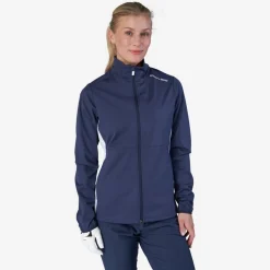 Bogeys & Birdies W Tech Windbreaker Softshell Blå Vit Navy/White Clearance