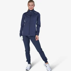 Bogeys & Birdies W Tech Windbreaker Softshell Blå Vit Navy/White Clearance