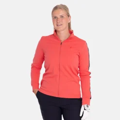 Peak Performance W Turf Zip Ls Brilliant-Red Discount