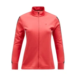 Peak Performance W Turf Zip Ls Brilliant-Red Discount