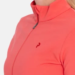 Peak Performance W Turf Zip Ls Brilliant-Red Discount