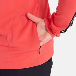 Peak Performance W Turf Zip Ls Brilliant-Red Discount