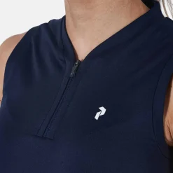 Peak Performance W Turf Zip Sl Blå Blue Shadow Discount