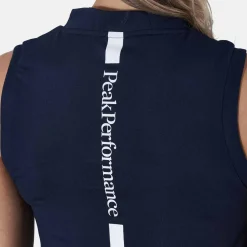 Peak Performance W Turf Zip Sl Blå Blue Shadow Discount