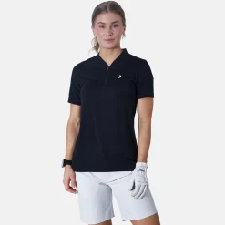 Peak Performance W Turf Zip Ss Svart Black Hot