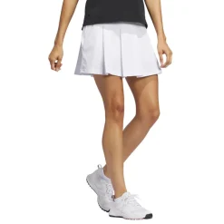 Adidas W Ultimate Tour Pleated Skirt Vit White Best