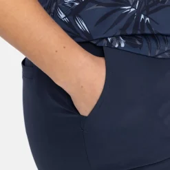 Bogeys & Birdies W 4-Way Stretch Short Blå Navy Clearance