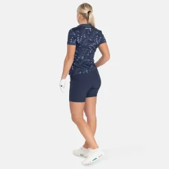 Bogeys & Birdies W 4-Way Stretch Short Blå Navy Clearance