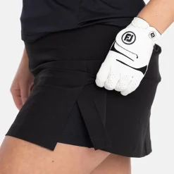 Bogeys & Birdies W Woven Stretch Skort Svart Black Outlet