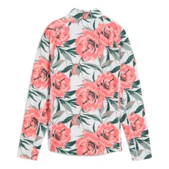 Puma W You-V Beautiful Game 1/4 Zip White-Glow-Peach-Frost Online