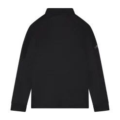 Callaway Youth Ls 1/4 Zip Hex Fleece Svart Caviar Outlet