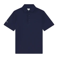 Callaway Youth Unisex Solid Polo Blå Peacoat Outlet