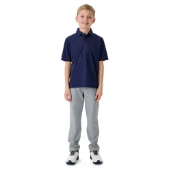 Callaway Youth Unisex Solid Polo Blå Peacoat Outlet