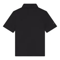 Callaway Youth Unisex Solid Polo Svart Caviar Best