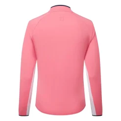 FootJoy 1/4 Zip Ls Sun Protection Shirt Pink-Lemonade Best
