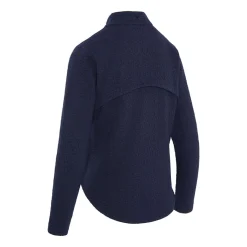 Callaway 1/2 Zip Quilted Knit Blå Peacoat Discount